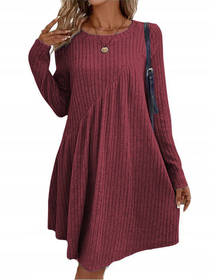 Robe Femme Décontractée Asymétrique Tendance