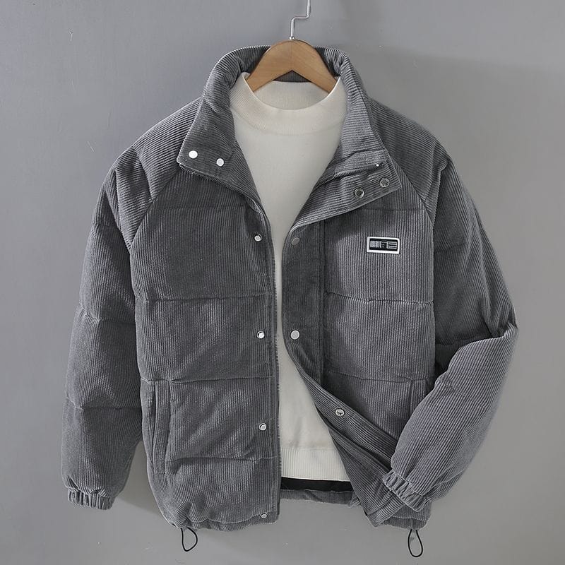 Veste d'hiver homme - Matelassée élégante à col haut
