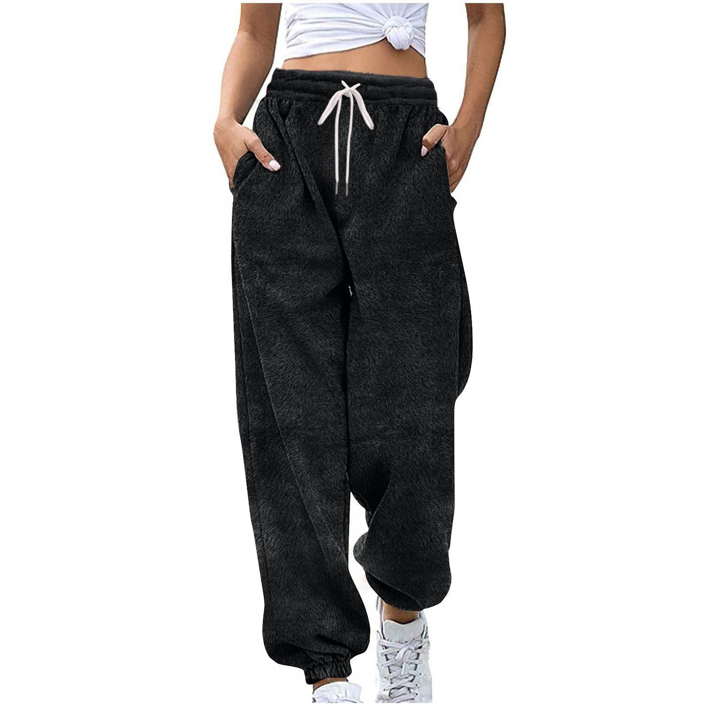 Pantalons confortables Femme Coupe décontractée