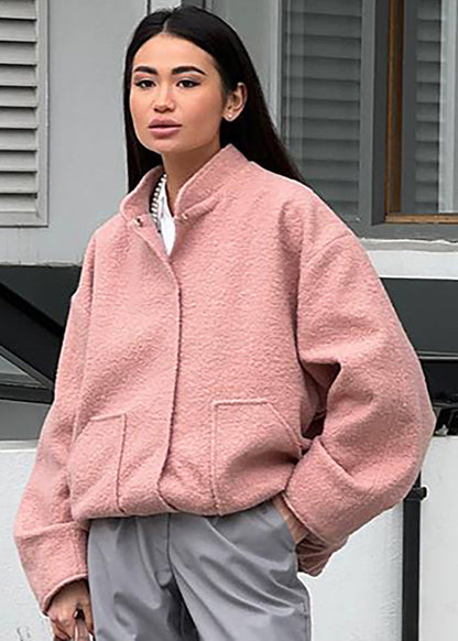 Veste d'hiver bouclée grande taille pour femme