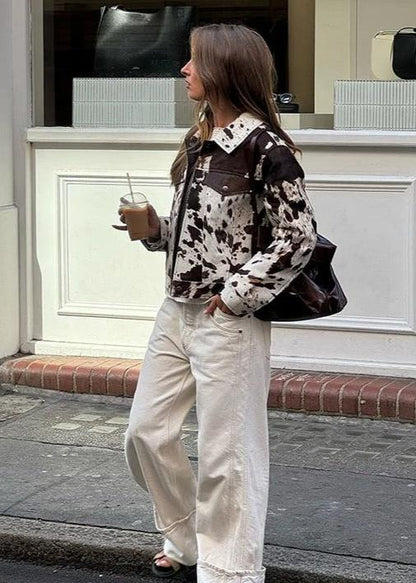 Veste en jean tendance pour femme