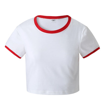 Heidi Mode | Haut à manches courtes coupe slim