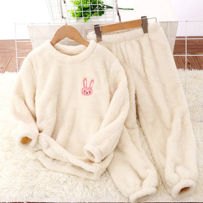 Peignoir en peluche pour femme avec de jolis motifs d'animaux