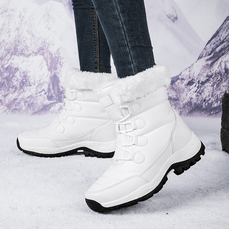 Chaussures Femme Bottes Hauteur Cheville Intérieur Polaire