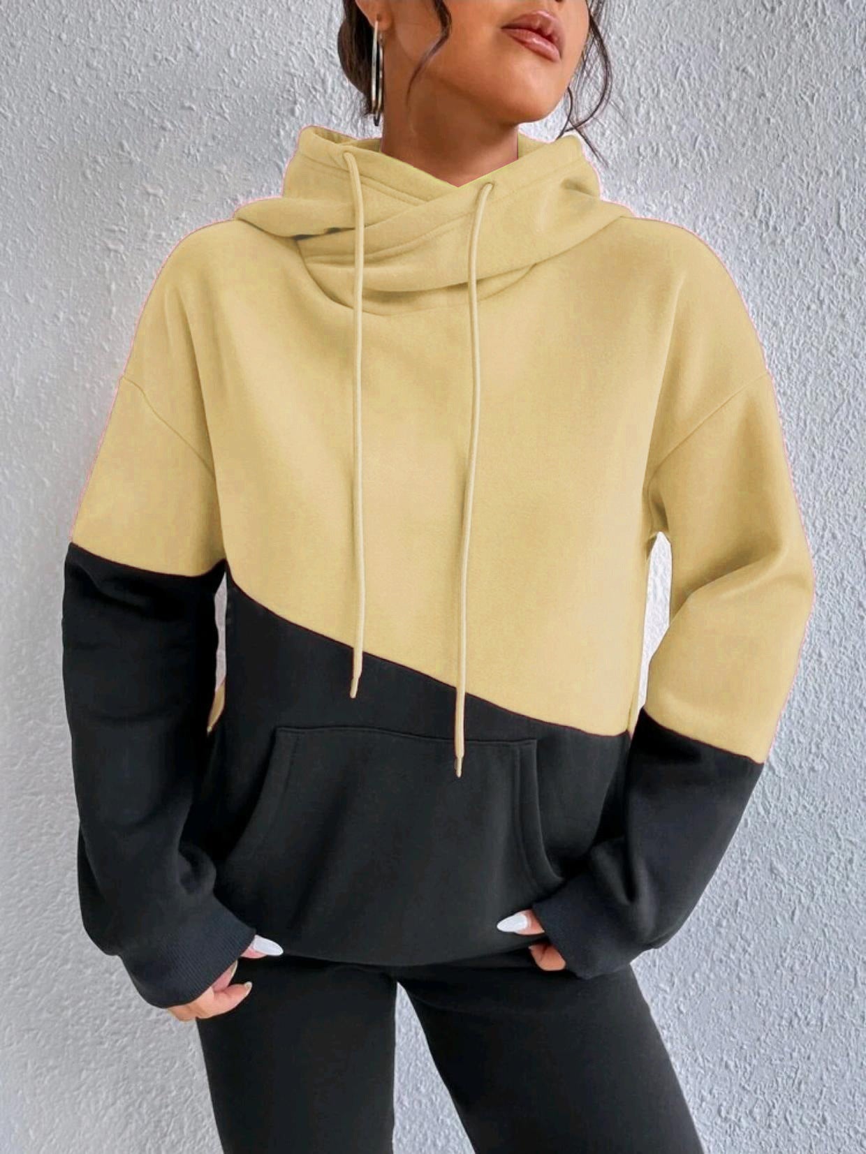 Sweat à capuche Femme Fermeture haute Confortable