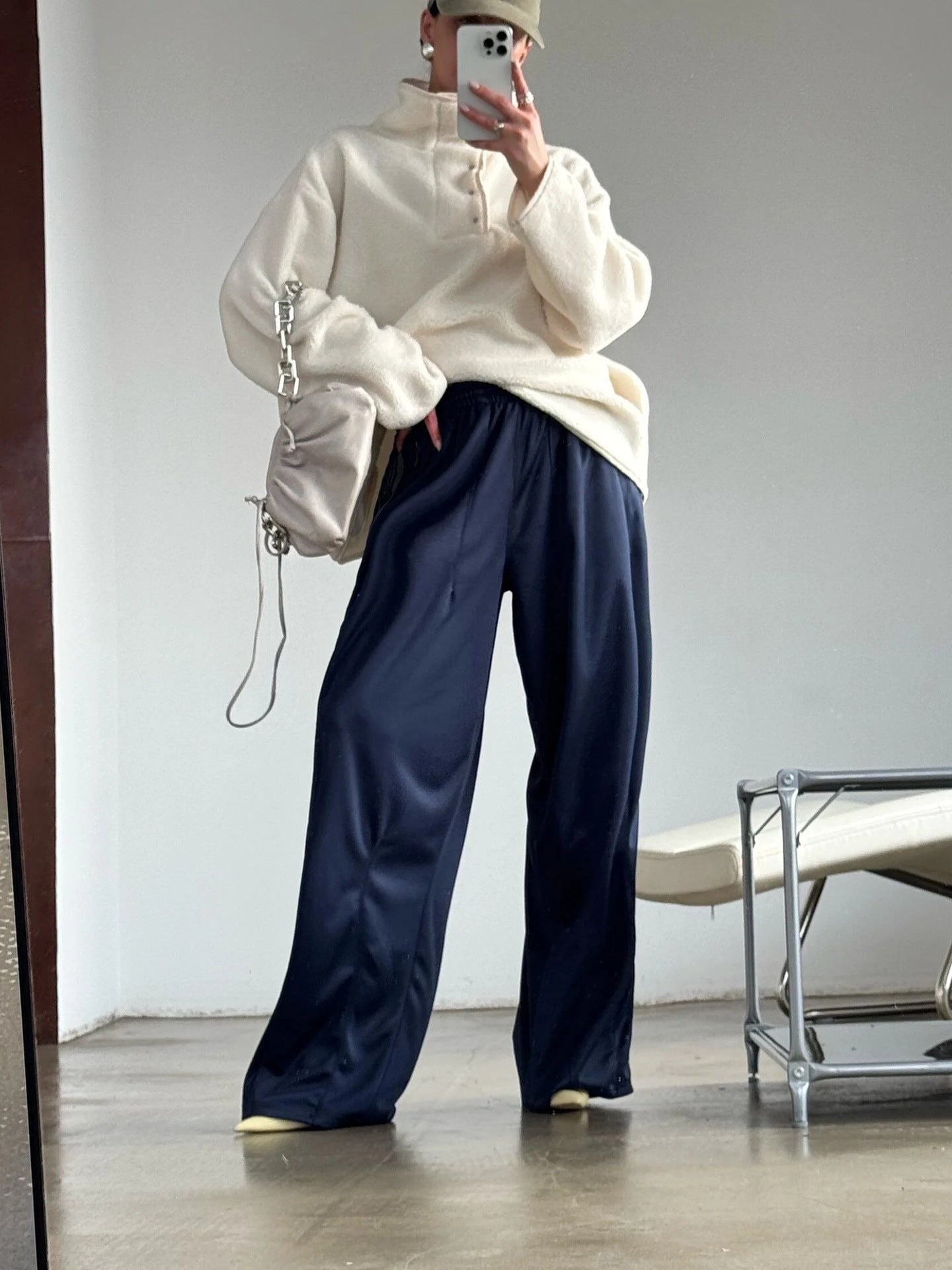 Pantalon de sport femme Rayures diagonales Confortable