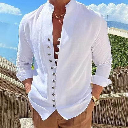 Chemise décontractée légère pour homme style décontracté