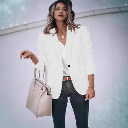 Blazer Femme Élégant Cintrée Coupe Moderne