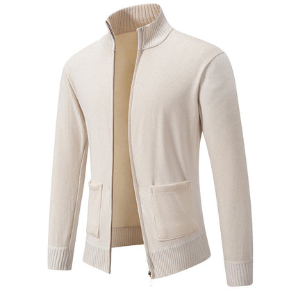 Gilet homme décontracté chaud avec poches