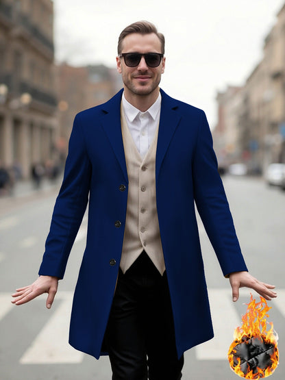 Manteau long élégant pour homme Coupe moderne