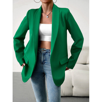 Blazer cintré élégant long pour femme