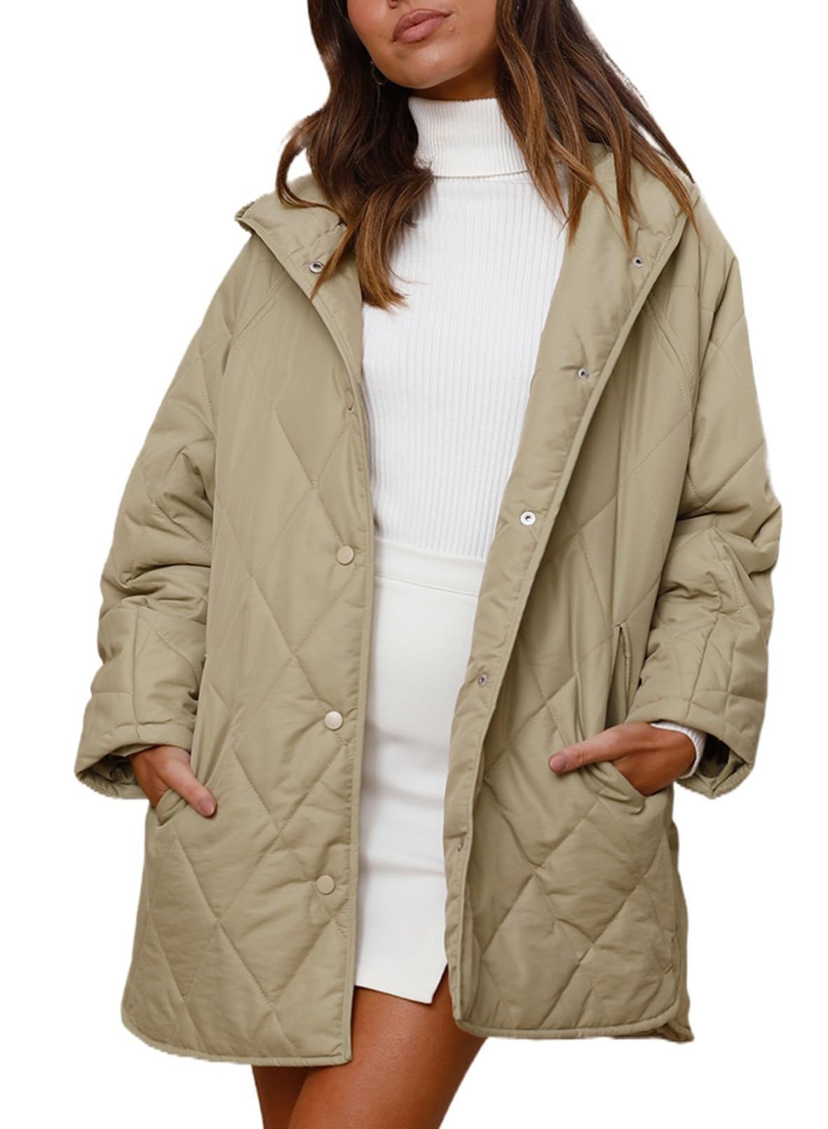 Veste d'hiver stylée au design classique