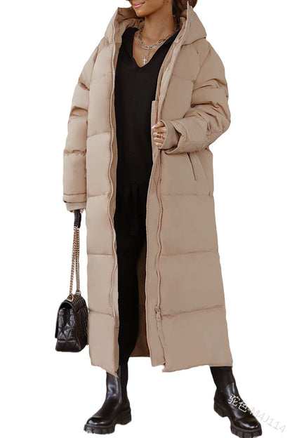 Élégant Manteau long d'hiver pour femme