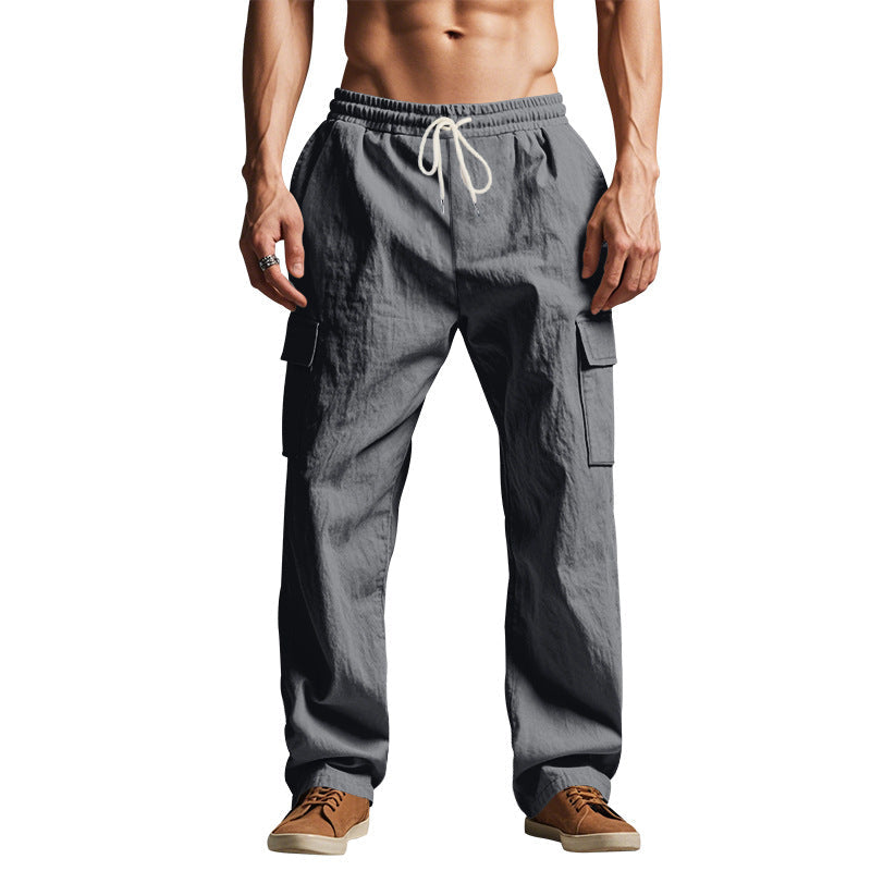 Pantalon cargo homme Confortable Élastique Pratique