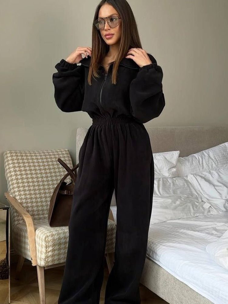Combinaison polaire femme confortable et élégante