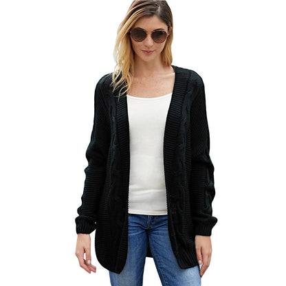 Gilet grande taille ouvert sur le devant