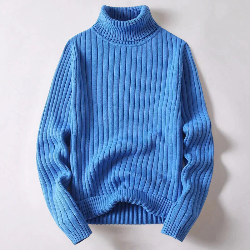 Pullover Rollkragen Warm Modern - IdealeKleiden