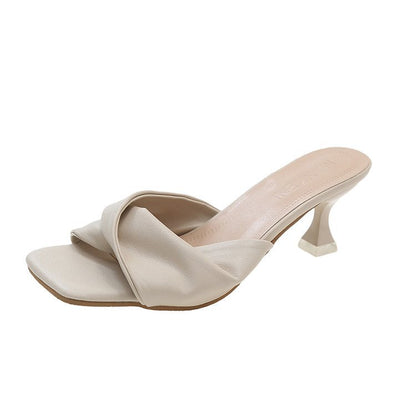 Mules Femme Élégantes Confort Talon Chaussures
