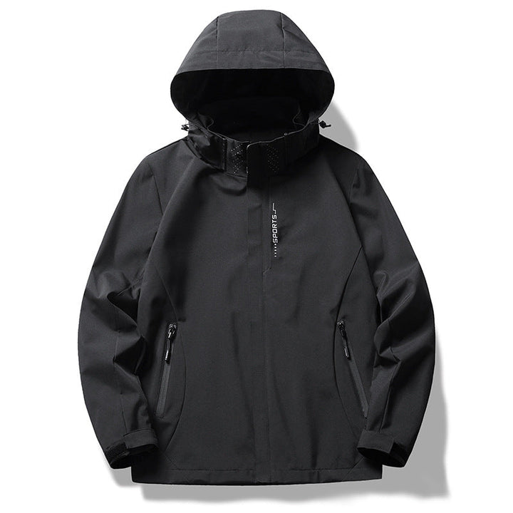 Veste imperméable pour femme avec capuche et matière respirante