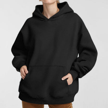 Robe pull à capuche tendance pour femme