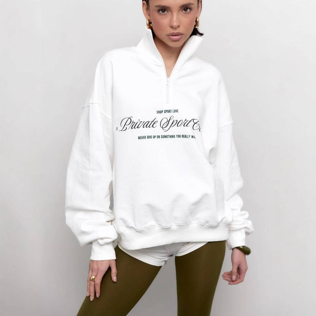 Sweat-shirt homme motif lettres cool