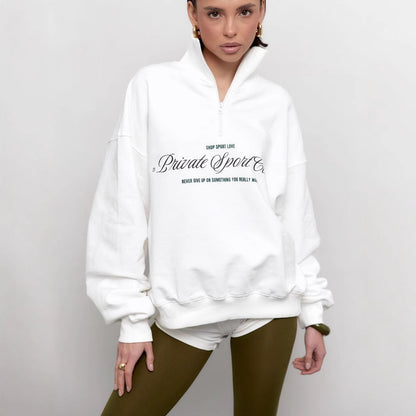 Sweat-shirt homme motif lettres cool