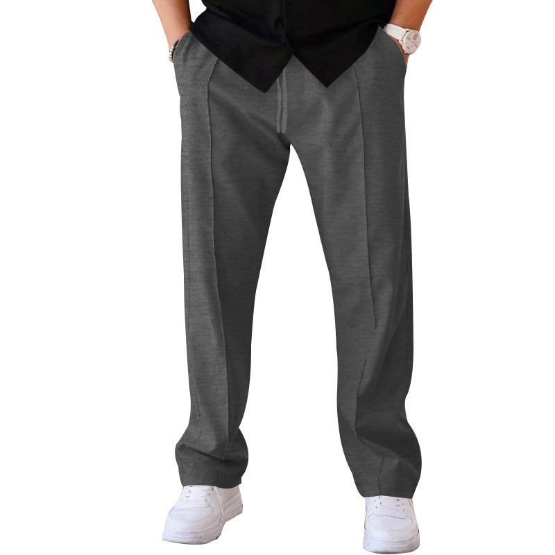 Pantalon décontracté homme Coupe droite élégante