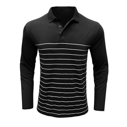 Pulls élégants en piqué, coupe slim, motif rayé
