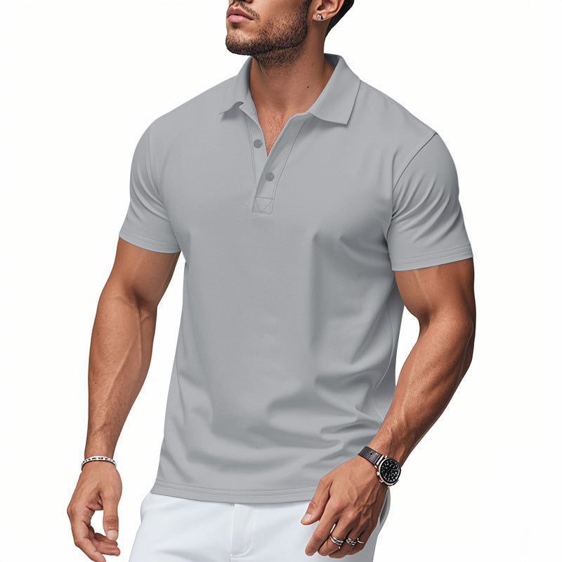 Polo Homme Séchage Rapide Élégant Coupe Slim