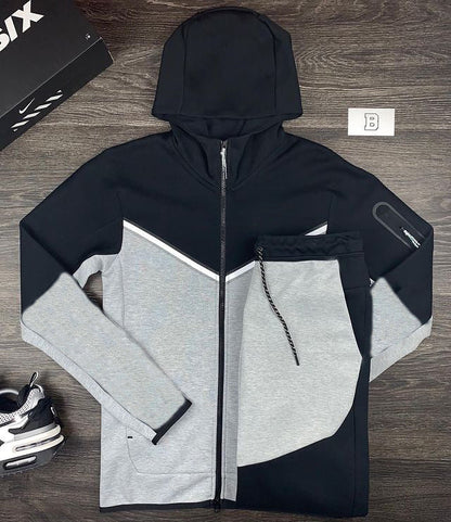 Ensemble Hoodie de Sport Homme Respirant Design Moderne
