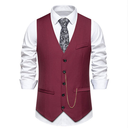Gilet de costume pour homme Élégant Classique Moderne