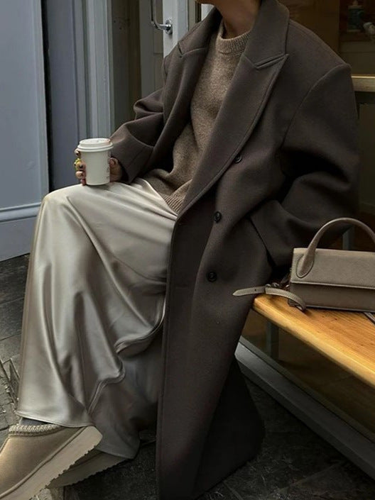 Manteau d'hiver oversize à la mode