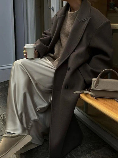 Manteau d'hiver oversize à la mode