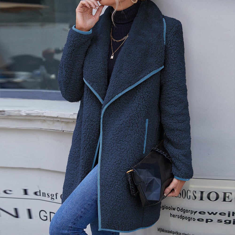 Élégante veste d'hiver chaude pour femme
