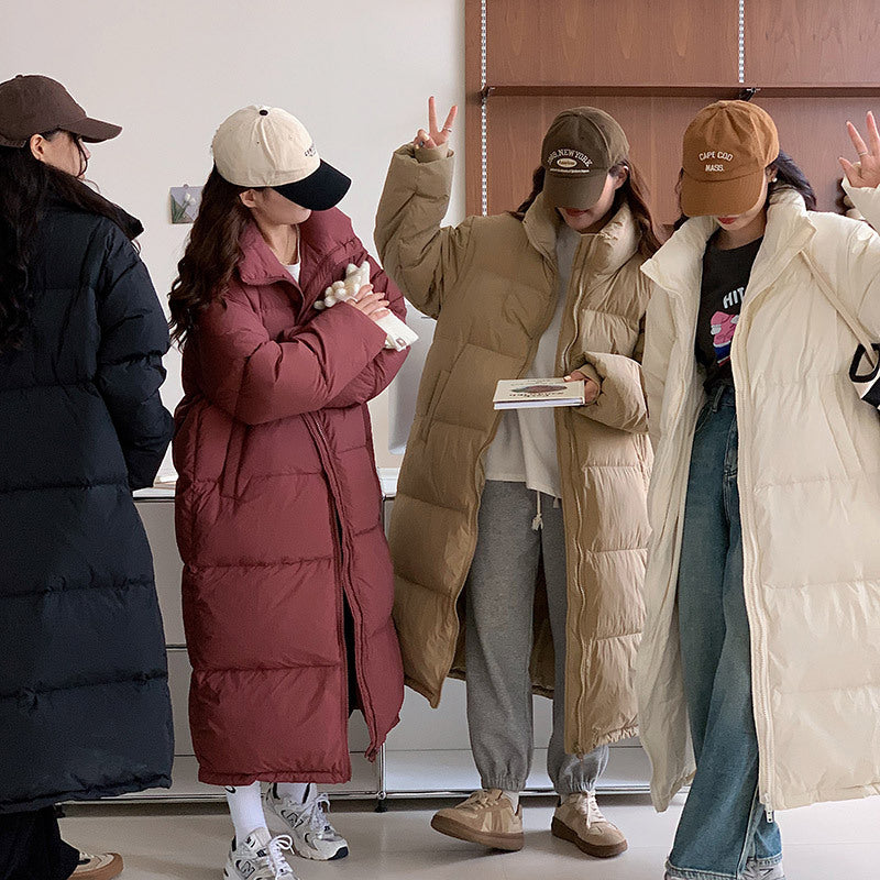 Damen Winterjacke XL Voluminös Mit Kapuze - IdealeKleiden
