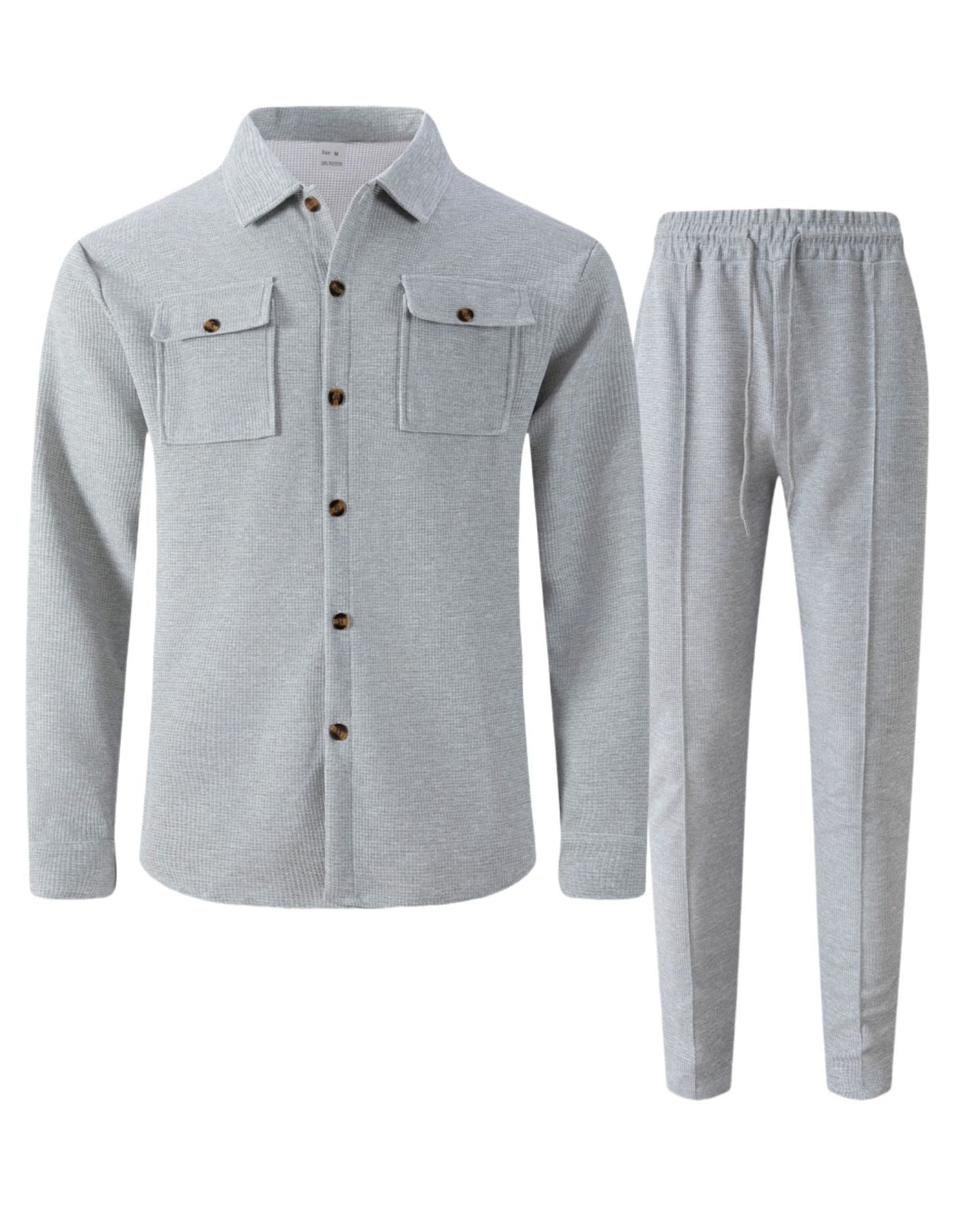Ensemble de loisirs pour homme à carreaux style moderne