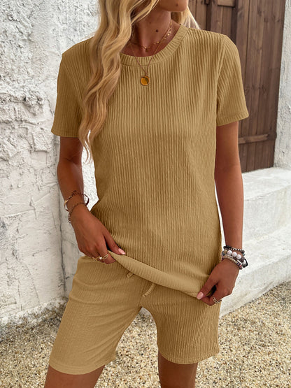 Pyjama court confortable pour femme