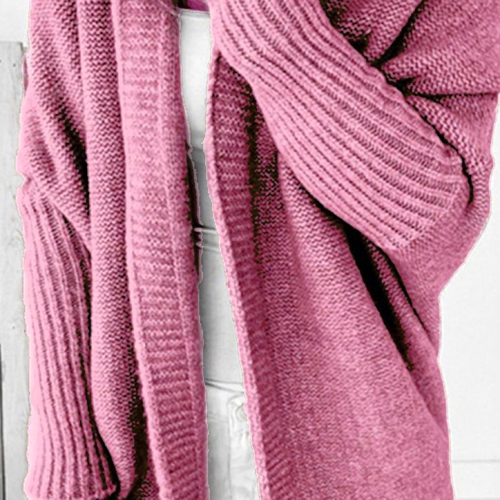 Cardigan en tricot décontracté pour femme