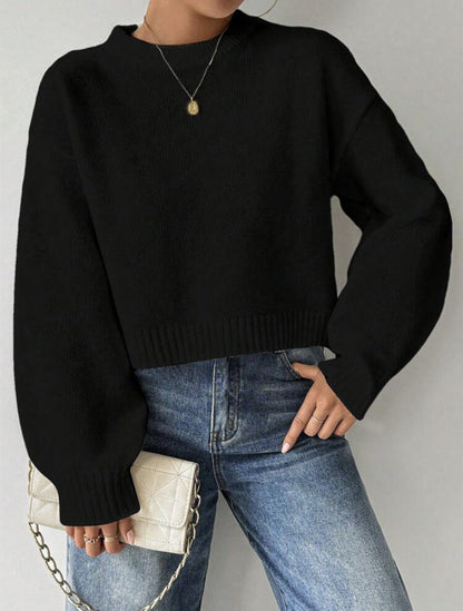 Pull en fine maille femme, aspect cachemire élégant