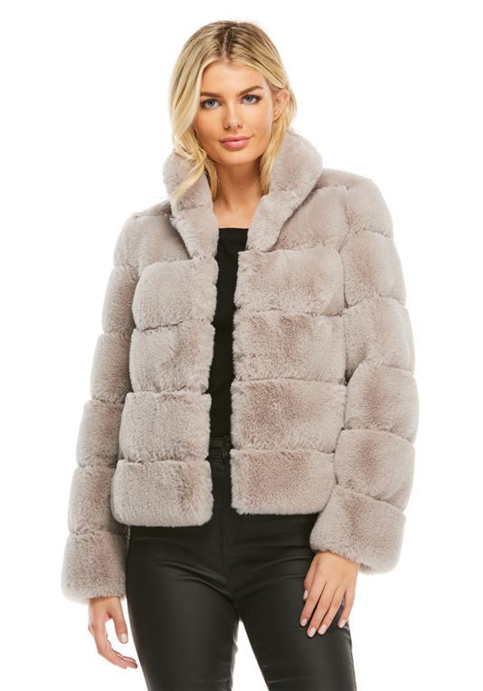 Damen Winterjacke Daunenfüllung Hochkragen Style - IdealeKleiden