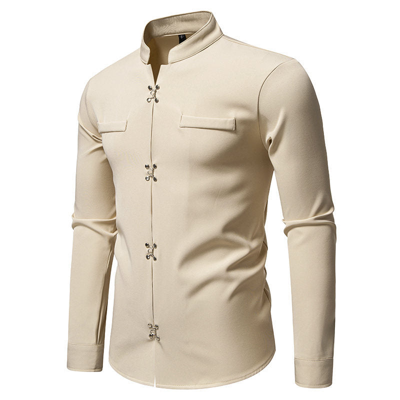 Chemise homme exclusive à motif asiatique