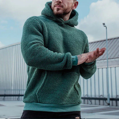 Alfi - Bequemer Herren Hoodie Warm Verzierter Style - IdealeKleiden