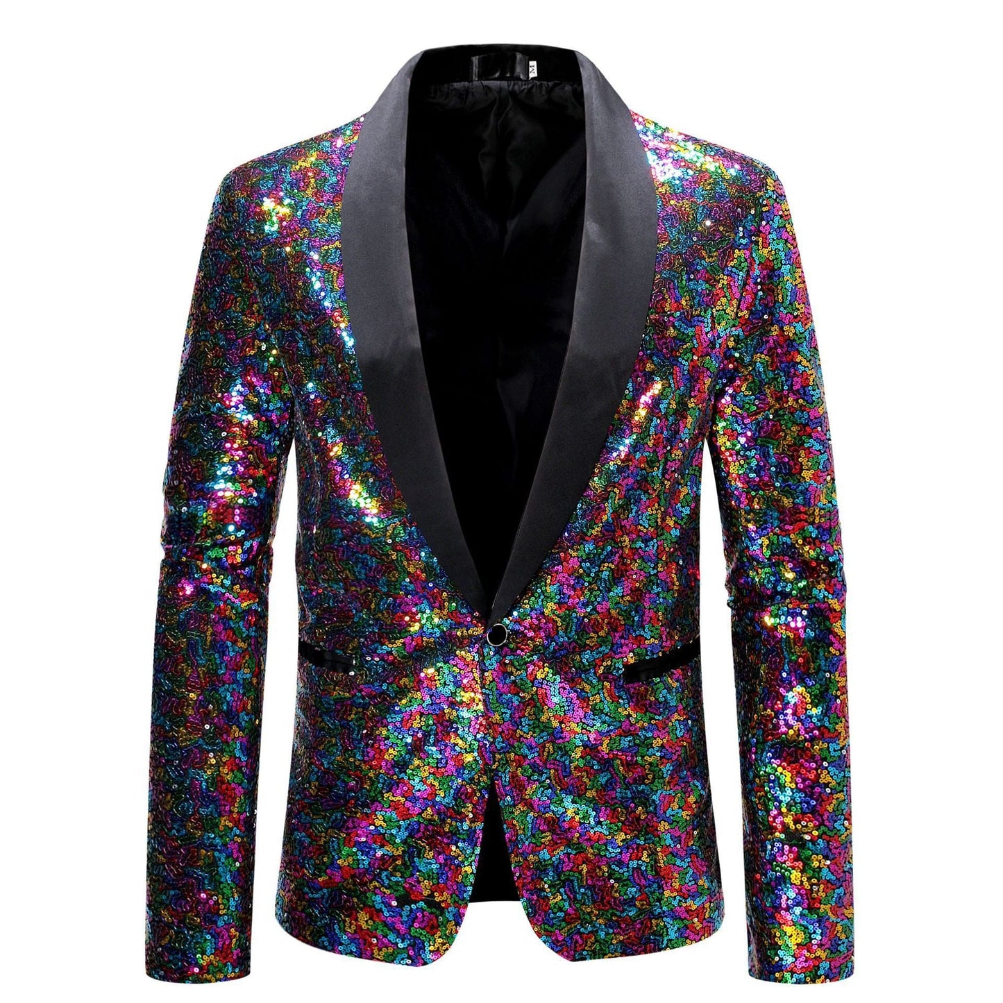 Blazer de soirée à sequins glamour pour femme