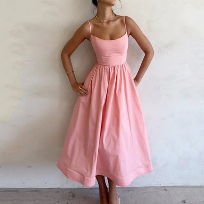 Damen Langkleid Elegantes Abendkleid - IdealeKleiden