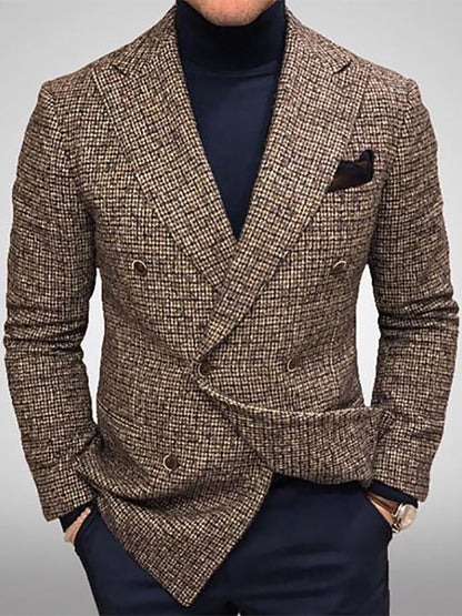 Blazer croisé stylé pour homme