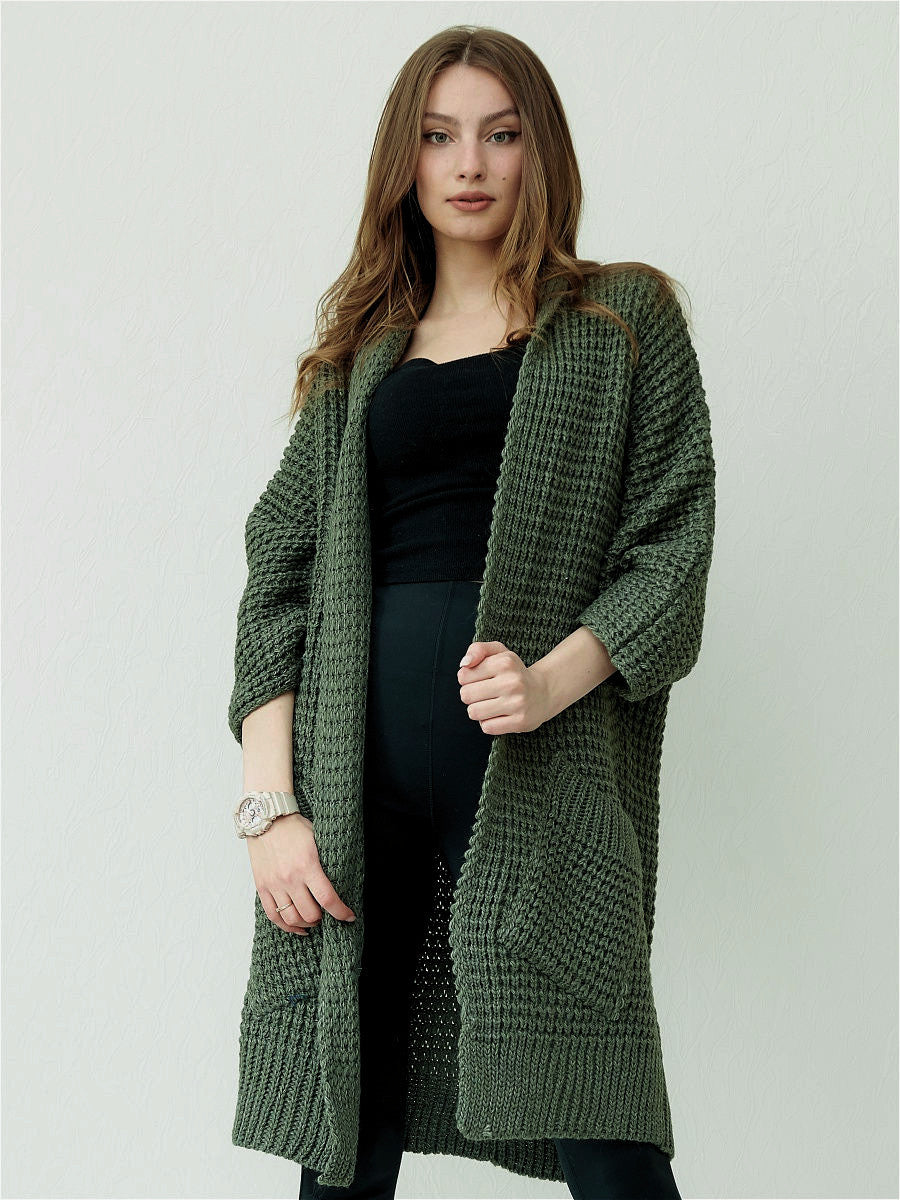 Veste pour femme douce confortable à manches longues