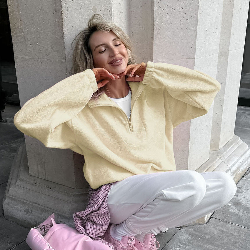 Pulls en polaire pour femmes Doux et chauds