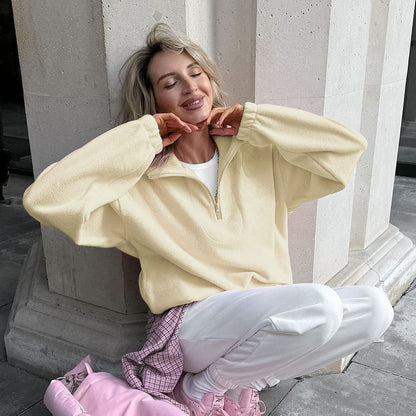 Pulls en polaire pour femmes Doux et chauds