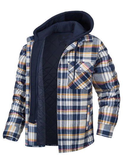 Veste d'hiver homme style moderne confort