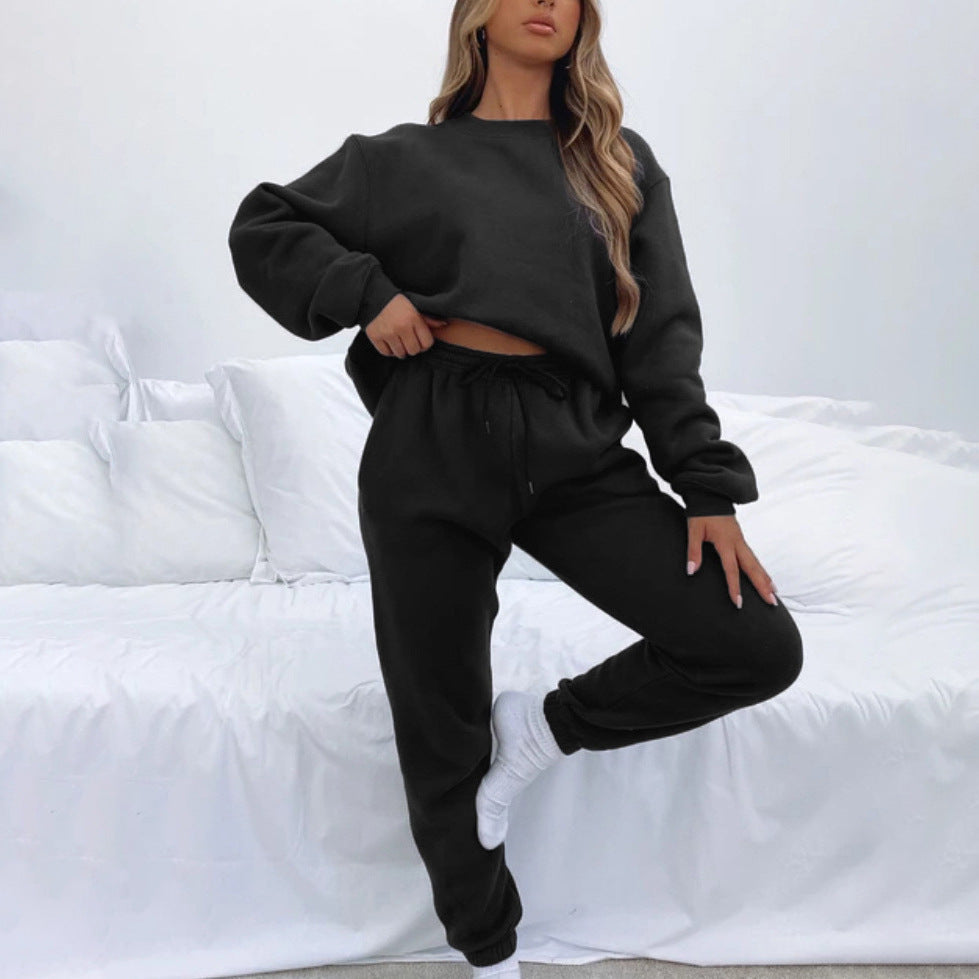 Ensemble Lounge en polaire pour femmes Confortable Douillet